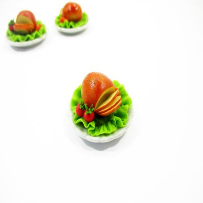 Dollhouse Miniatures Thanksgiving Food 3.5cm Roast Chicken Tenderloin 10653