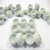 10x20 mm New Kitchen Ware White Bowls Dollhouse Miniatures Ceramic 10673 view 1