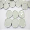 6x40mm White Large Plate Dish Dollhouse Miniature Ceramic Kitchenware Deco 1:6 10680 view 2