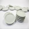 6x40mm White Large Plate Dish Dollhouse Miniature Ceramic Kitchenware Deco 1:6 10680 view 3