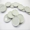 6x37mm White Round Plate Dish Dollhouse Miniature Ceramic Kitchenware Deco 1:6 10681 view 1
