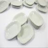 37x50mm of 6 Rectangle Plate Dish Dollhouse Miniature Ceramic Kitchenware 1:6 10683 view 2