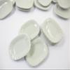 37x50mm of 6 Rectangle Plate Dish Dollhouse Miniature Ceramic Kitchenware 1:6 10683 view 4