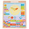 Bigjigs Toys Educational Wooden Magnetic Weather Board view 1