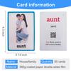 64PCS/Set Family & House Kids Gifts English Flash Cards Pocket Card Educational Learning Baby Toys for Children Pre-Kindergarten view 2