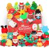Squishy Toys, 26 Pack Christmas Squishies, Party Favors for Kids 4-8 8-12, Mochi Kawaii Cat Squishy Fidget Toys Animals, Goodie Bag Birthday Gifts Mini Miniature Stress Reliever Toy Pack view 2