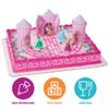 Disney Princess Castle Cake Topper | 6 Piece Birthday Party Decoration Set view 2