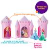 Disney Princess Castle Cake Topper | 6 Piece Birthday Party Decoration Set view 3