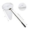 RESTCLOUD Insect and Butterfly Net with 12" Ring, 24" Net Depth, Handle Extends to 59 Inches for Adults and Kids (12" Ring, 59" Handle) view 3