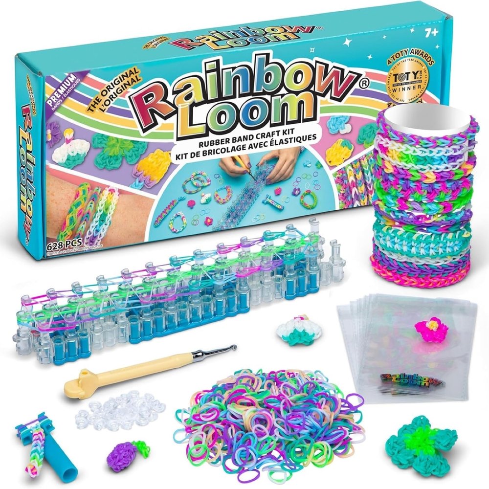 Rainbow Loom The Original Bracelet Making Kit, Winner of 4 Toty Awards, Make up to 24 Bracelets, Ideal Craft for Boys and Girls 7+