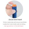Little Valentine 200 Nerf Compatible Dart Bullets, Blue & Orange, Cylindrical, Round, Close Quarters Battles (CQB), Airsoft, Plastic, EVA Foam, 5.31 Inches x 2 Inches view 4