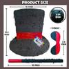 APINATA4U Magician Hat Pinata (17.5x13.4x3.5 Inch) - Elevate Your Magic Show Birthday with Las Vegas Casino Vibes - Complete Party Supplies, Includes Stick and Mask! view 2