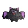 20" Black and Purple Bat Pinata Halloween Themes Bat Party Supplies view 1