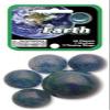 Mega Marbles - EARTH MARBLES NET (1 Shooter Marble & 24 Player Marbles) view 1