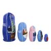 BestPysanky New York City Wooden Stacking Nesting Dolls view 2