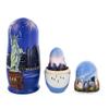 BestPysanky New York City Wooden Stacking Nesting Dolls view 4