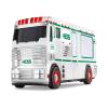 Hess 2018 Toy Truck - RV with ATV and Motorbike view 3