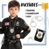 Spooktacular Creations Police Pretend Play Toy Set for School Classroom Dress Up Pretend Play, Detective Role Play Accessory, Easter Basket Stuffers, Birthday Party Favor Supplies view 2