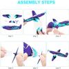 JOYGOGO 32 Pack Glider Planes,8" Long Flying Glider Plane,8 Different Designs,Easy Assembly,Durable Quality-Kids Party Favors for Valentines Airplanes,Birthday Party, Carnival Prizes view 3