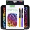 Crayola Pearlescent Cream Sticks & Case, Oil Pastel Alternative, Gift Set, 10 Count view 1