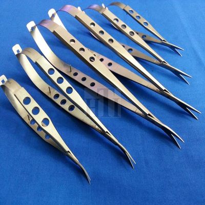 SET OF 6 PREMIUM O.R GRADE CASTROVIEJO MICRO SURGICAL SCISSORS 4.5"+ 5.5"+ 7" (STRAIGHT + CURVED) OPHTHALMIC OPHTHALMOLOGY INSTRUMENTS (HTI BRAND)
