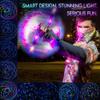 UltraPoi HelixPoi Set w/LED Knob Handles - 70+ Color Modes - LED Poi Glow Stick Lights w/Soft Durable Cases & Adjustable Leashes - Ideal Flow Arts for Music, Festivals, Parties & Raves view 2