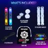 UltraPoi HelixPoi Set w/LED Knob Handles - 70+ Color Modes - LED Poi Glow Stick Lights w/Soft Durable Cases & Adjustable Leashes - Ideal Flow Arts for Music, Festivals, Parties & Raves view 4