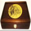 16" Backgammon Board Game Set Ship Frigate, Wood & Crocodile Leather, Pieces & Dices view 2