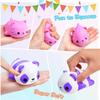Cat Squishies Stress Balls for Adults Kids: 6PCS Jumbo Animal Squishies Slow Rising Fidget Sensory Toys Classroom Prizes Party Favors Valentines Gifts Easter Goodie Bags Christmas Stocking Stuffers view 4