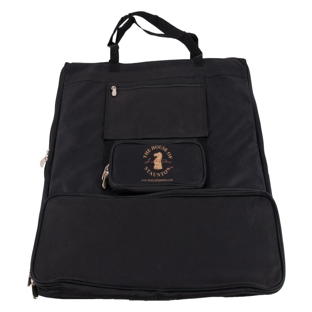 The House of Staunton Deluxe Chess Board Carrying Bag - Large - 28" x 28"