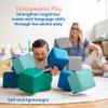 ECR4Kids SoftZone Patchwork Toddler Blocks, Foam Cubes, Contemporary, 12-Piece view 4