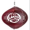 SWEN Products Montana Grizzlies Circle Swirly Metal Wind Spinner view 1