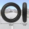 12 1/2 x 2 1/4 (12.5x2.25) Scooter Tire & Inner Tube Set, Heavy Duty Thorn Resistant 12.5'' x 1.75/2.15 Front Wheel Tire with Angled Valve Stem Compatible with BOB Stroller Currie GT Electric Scooters view 2