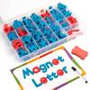 Coogam Magnetic Letters 251 Pcs with Magnetic Board and Storage Box - Uppercase Lowercase Foam Alphabet ABC Magnets for Fridge Refrigerator - Educational Toy Set for Classroom Kids Learning Spelling view 1