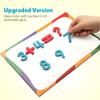 Coogam Magnetic Letters 251 Pcs with Magnetic Board and Storage Box - Uppercase Lowercase Foam Alphabet ABC Magnets for Fridge Refrigerator - Educational Toy Set for Classroom Kids Learning Spelling view 3