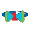 1st Birthday Rainbow Bow Tie view 1