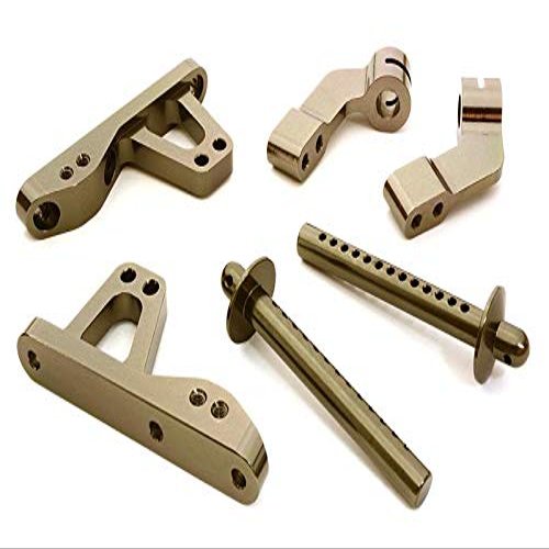 Integy Billet Machined Front Body Mount Set for HPI 1/10 Jumpshot MT & ST