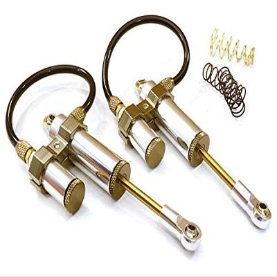100mm Piggyback Shock(2) w/Internal Spring for 1/10 SCX-10, SCX10 II, SCX10 III