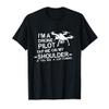 Funny Drone Quadcopter Pilot Men Women T-shirt view 1