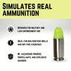 ST Action Pro 9mm Dummy Rounds 5 Pack Inert Training Ammunition for Dry Fire, Malfunction Drills & Classroom Use  Nickel Casing, UV Reactive, Veteran-Owned, Assembled in USA  Safe & Reusable view 3