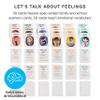 Feelings in a Flash - Emotional Intelligence Flashcard Game - Toddlers & Special Needs Children - Teaching Empathy Activities, Coping & Social Skills - 50 Scenario Cards, 50 Reaction Faces view 4