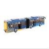 Daron MTA New York City Bus 16" Articulated Bus RT8571 Toy, Blue , Brown view 3