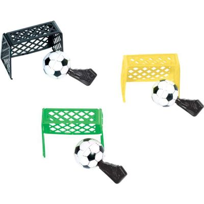 Amscan Fun-Filled, Soccer Tabletop Game, Supplies, Assorted, 2" H 1/2" W x 1" D 6ct Party Activities
