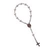 Precious Pieces 925 Sterling Silver White Baby Rosary Baptism Gift view 1