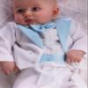 Precious Pieces 925 Sterling Silver White Baby Rosary Baptism Gift view 4