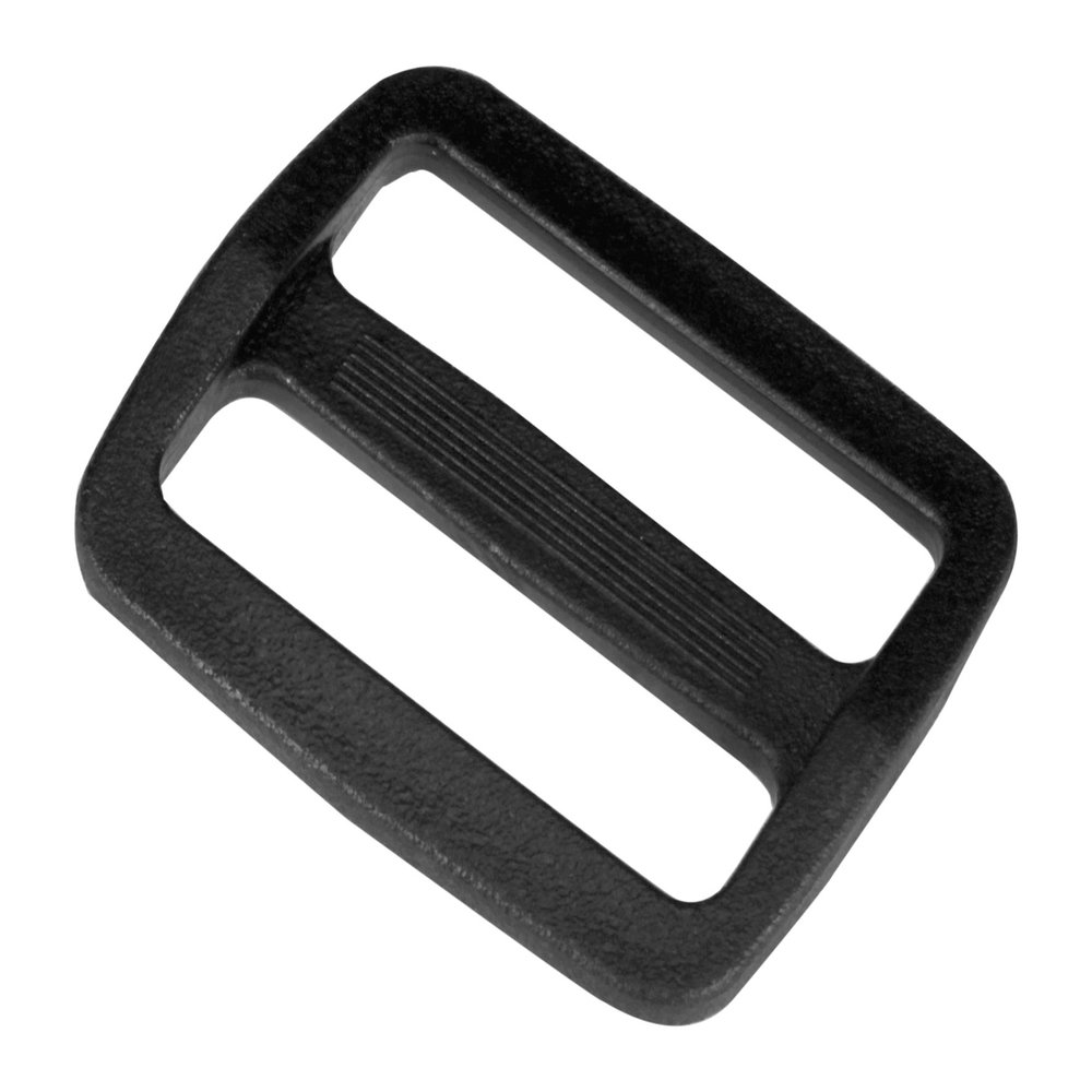 1.5 inch Black Plastic Wide Mouth Tri-glide Slide - 10 pieces - from Strapworks