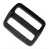 1.5 inch Black Plastic Wide Mouth Tri-glide Slide - 10 pieces - from Strapworks view 1