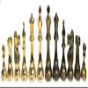 15" x 15 Collectible Acacia Wood Chess Game Board Set+Brass Crafted Pieces (Delivered Within 7 Days) view 4