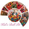 EocuSun Kids Ball Pit Large Pop Up Toddler Ball Pits Tent for Toddlers Girls Boys for Indoor Outdoor Baby Playpen w/Zipper Storage Bag, Balls Not Included (Blue) view 4