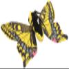 Folkmanis Swallowtail Butterfly Hand Puppet, Multi-Colored view 2